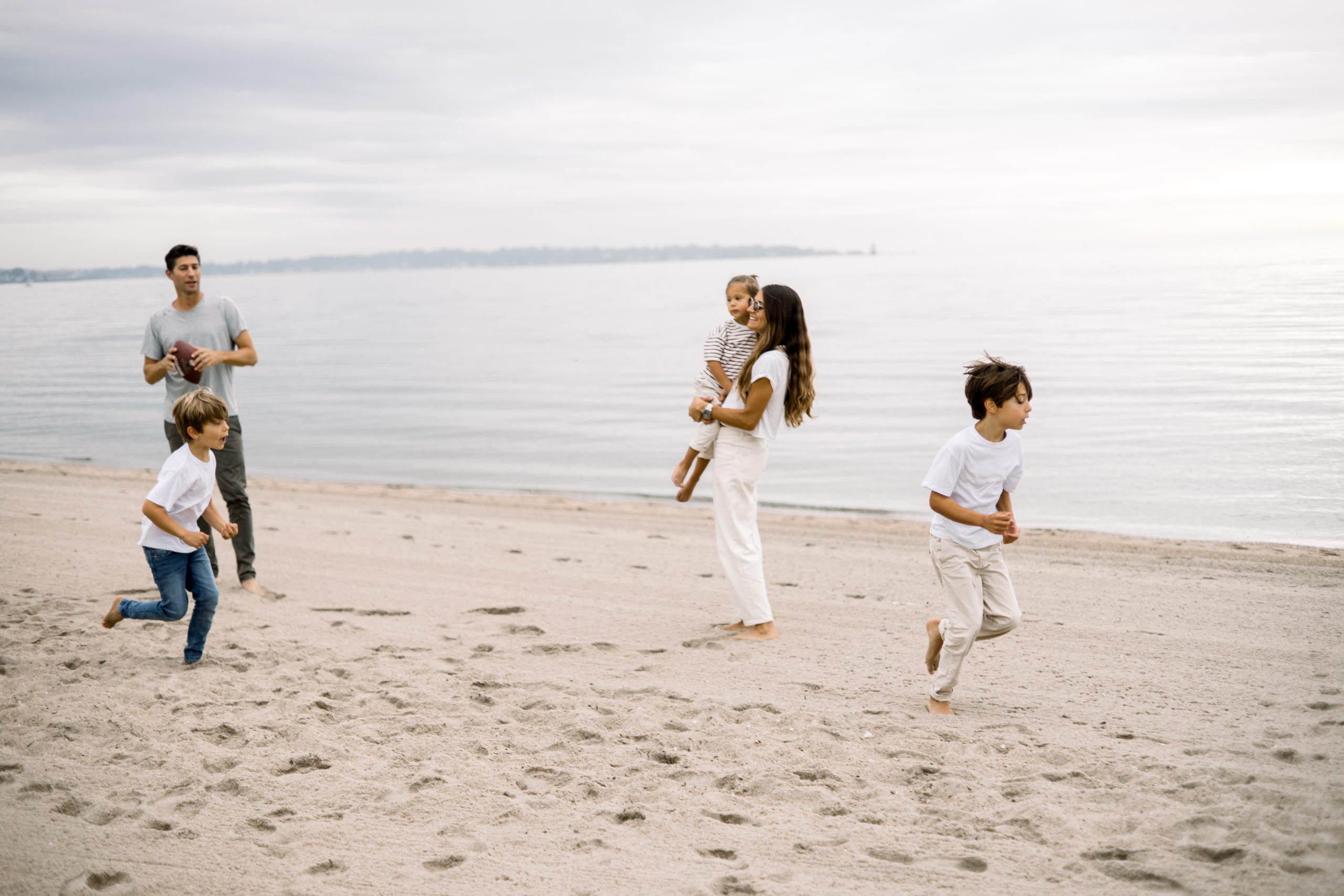 Family Smiling together